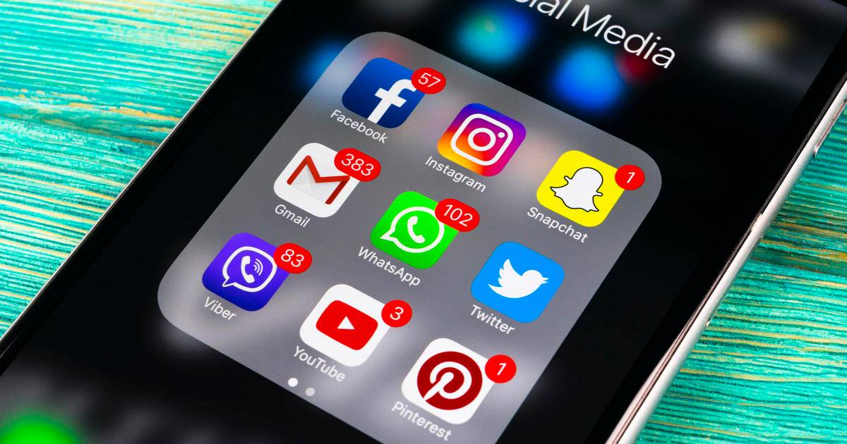 social media app icons